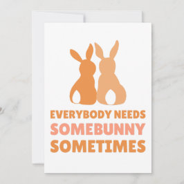 Festividades Um Coelhinho Para Amar - Cartão De Páscoa