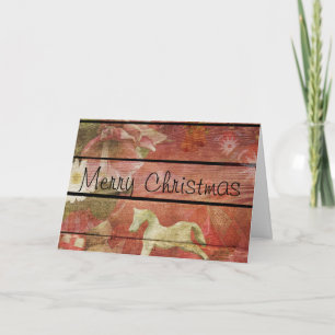 Festividades Um País Feliz Cartão de Saudação de Natal