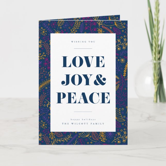 Festividades VERDADES DA TEMPORADA | Adicione seu cartão de fer (Frente)