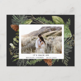 Festividades verduras de inverno salvar o cartão postal