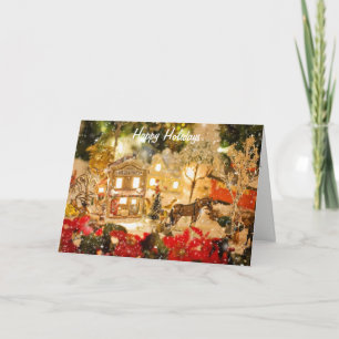 Festividades Village Winter Wonderland - Cartão de Saudação