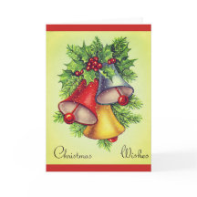 Vintage Belt Cartão de Saudação de Natal