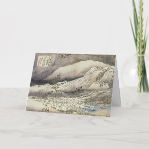 Festividades Vintage - Cartão de Natal Japonês