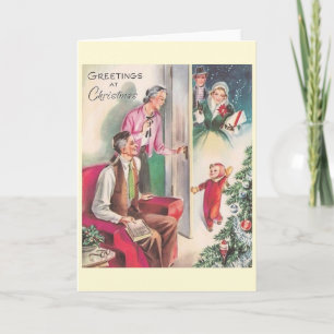Festividades Visita Retroativa ao Cartão de Natal da Casa dos A