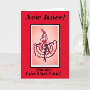 Festividades Você tem um novo cartão de joelho