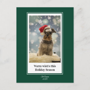 Festividades Warm Wish, este cartão postal da temporada de fest