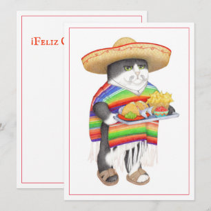 Festividades WENDELITO Cinco de Mayo 5.5x7.5 Cartão Plano