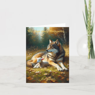 Festividades Wolf and Lamb: Banquete de Cartão de Tabernáculos