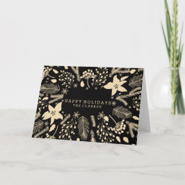 Festividades WREATH DE FOLIAGE DO WINTER | CARTÃO na moda HOLID