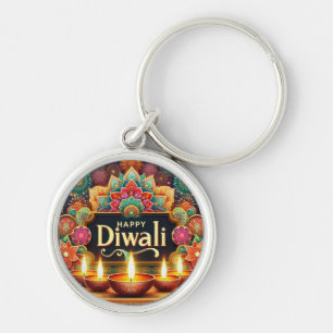 Festivo Diwali chaveiro