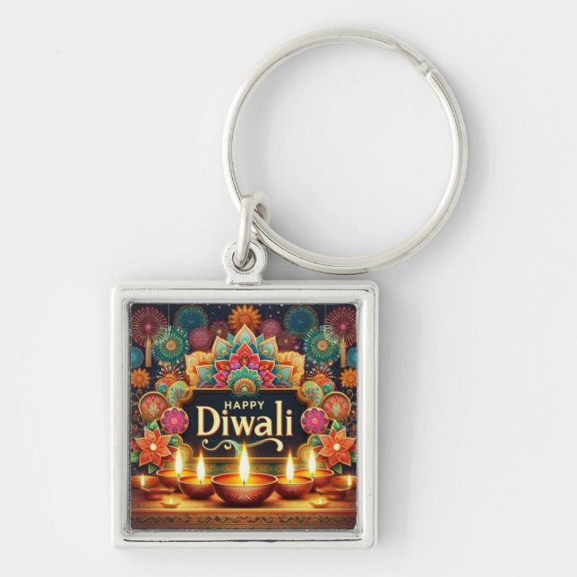 Festivo Diwali chaveiro (Frente)