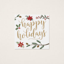 Festivo Feriado Nome do Convite Plate Card