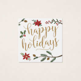 Festivo Feriado Nome do Convite Plate Card