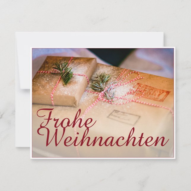 Festliche Geschenke als Weihnachtsmoč (Frente)