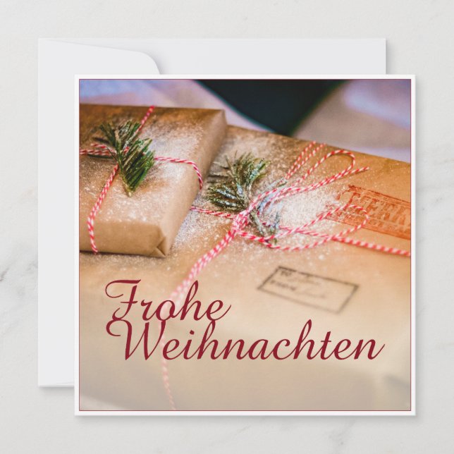 Festliche Geschenke als Weihnachtsmoč (Frente)