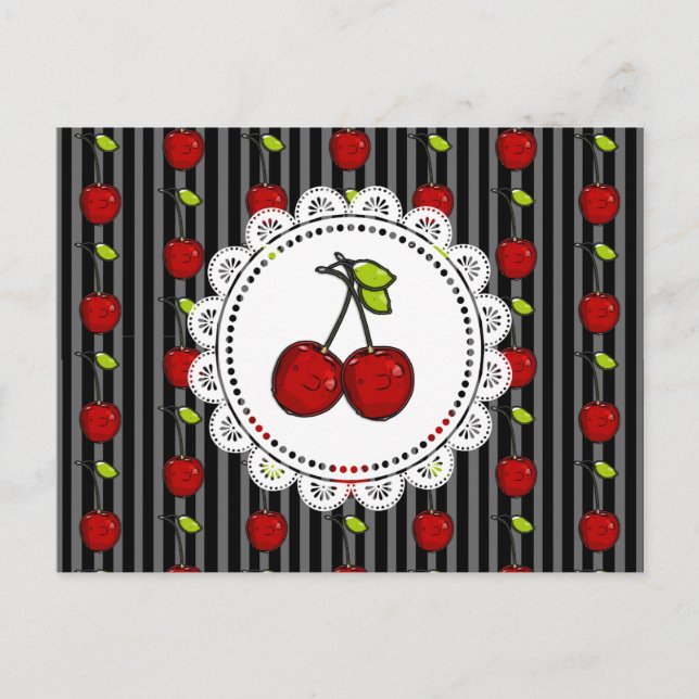 Fevereiro é Cartão Postal Nacional do Mês da Cerej (Frente)