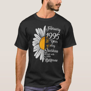 Fevereiro Meninas 1995 Camisa 28 Presentes de Aniv