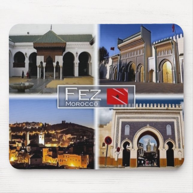 FEZ Marrocos - Mousepad (Frente)