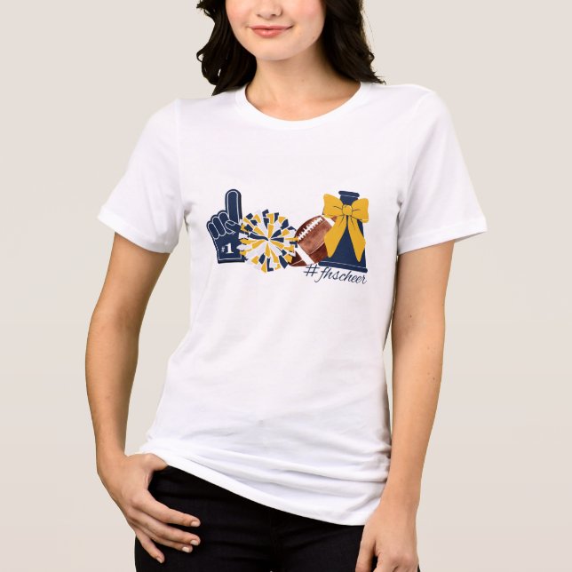 #FHSCheer Tee - Mulheres (Frente)