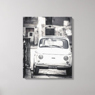 Fiat 500, cinquecento, Itália, canvas clássica