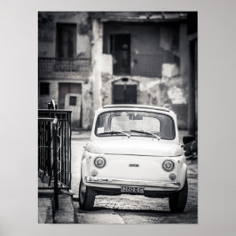 Fiat 500, Cinquecento, na Itália, Poster