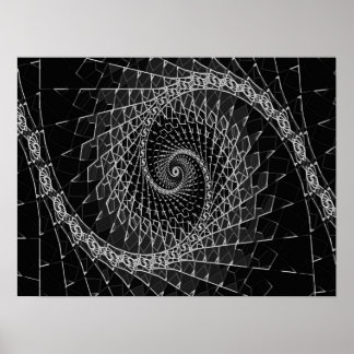 Fibonacci Preto, Poster