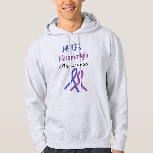 Fibromialgia ME/CFS Camisa de Sensibilização da Fi (Frente)