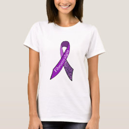 Fibromialgia Roxa Camisa