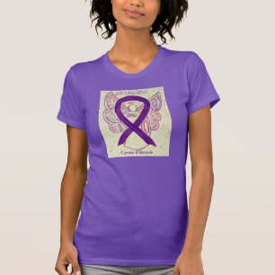 Fibrose Cística Camisa De Fita De Sensibilizaçã