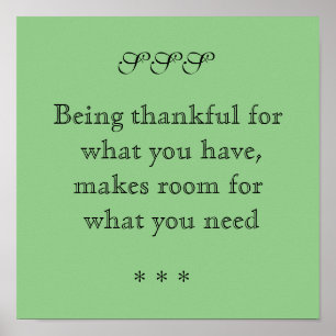 Ficando grato - poster