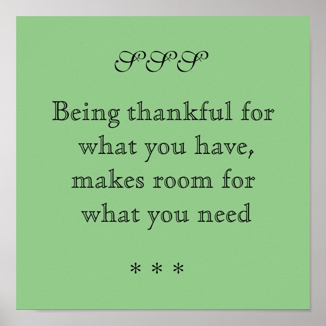 Ficando grato - poster (Frente)