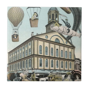 Ficção científica retrô, cidade steampunk vitorian