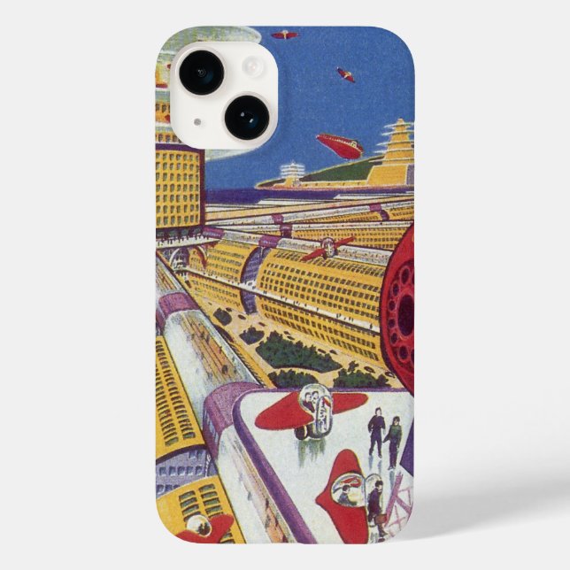 Ficção científica vintage, Nova York futurista (Verso)