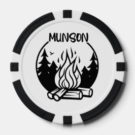 Fichas De Poker Acampamento Munson