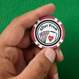 Fichas De Poker Após os chipsets de pôquer personalizados do Baile