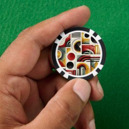 Fichas De Poker Fluxo Urbano dos Anos 70
