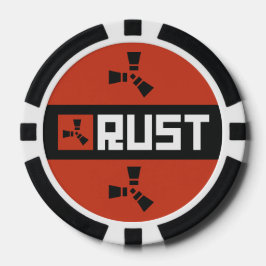 Fichas De Poker Gamer RUST
