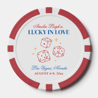 Fichas De Poker Lucky In Love Casino Bachelorette Weekend