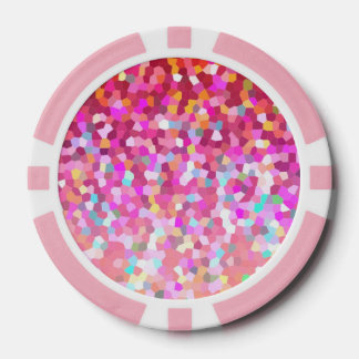 Fichas De Poker Poker Chip Mosaic Sparkley Textura