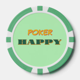 Fichas De Poker Poker Happy Green