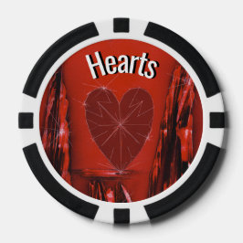 Fichas De Poker Red Heart Poker Chip