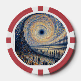 Fichas De Poker "The Royal Flush Robbery: A Poker Chip Heist"