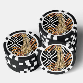 Fichas De Poker Wild Cheetah