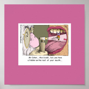 Fiddler Sobre O Telhado De Poster De Odontologia F