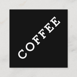 Fidelidade Ângulo Simples do Cartão de Pagamento do Café de L