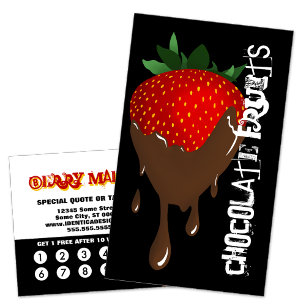 fidelidade ao grunge de morango de chocolate