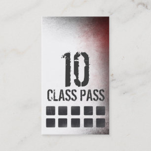 Fidelidade Cartão da passagem da classe do cartão de visita