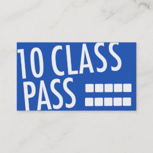 Fidelidade Cartão da passagem da classe do cartão de visita