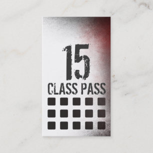 Fidelidade Cartão da passagem da classe do cartão de visita