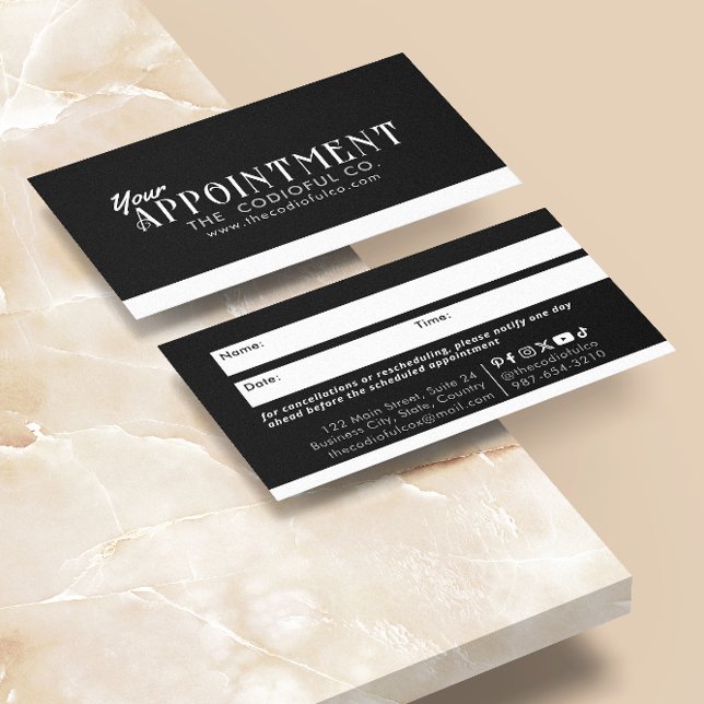 Fidelidade Cartão de Compromisso Preto (Criador carregado)